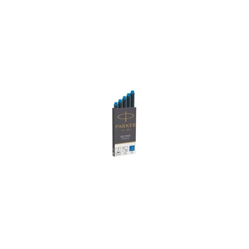 CARTUCHO TINTA PARKER AZUL B/5