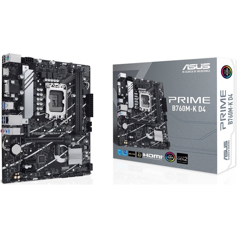 ASUS PRIME B760M-K D4 SOCKET 1700 MATX