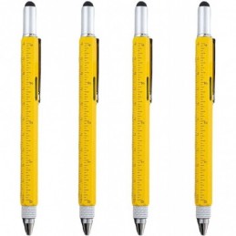 BOLIGRAFO 6 IN 1 REGLA 3 RECAMBIOS DESTORNILLADOR