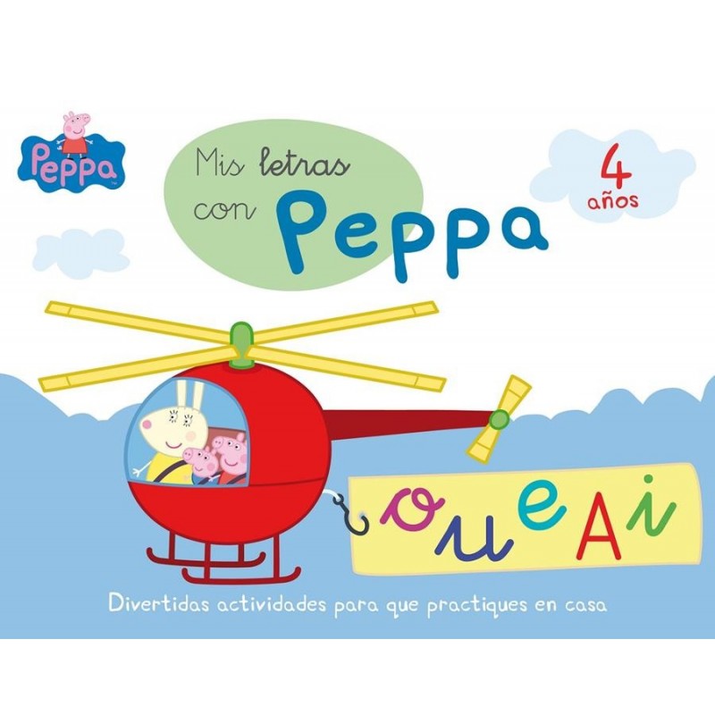 PEPPA PIG MIS LETRAS CON PEPPA 4 AÑOS