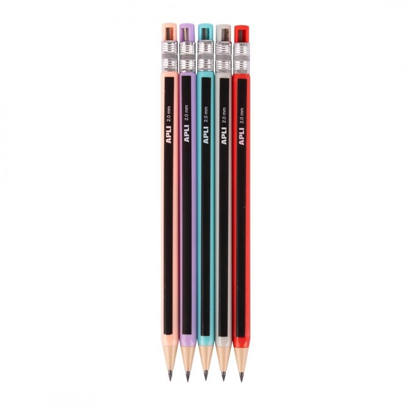 PORTAMINAS APLI 2.0MM SURTIDOS