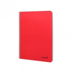 CUADERNO ESPIRAL CUARTO LIDERPAPEL 80H 60GR LISO