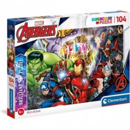 PUZZLE 104 PIEZAS VENGADORES BRILLANTE