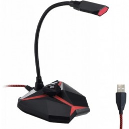 MICROFONO USB PLUG & PLAY CON CONTROL DE VOLUMEN