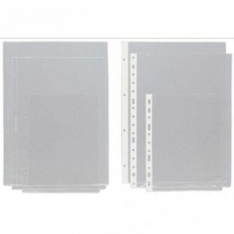 FUNDA PARA PLANOS A4 PVC 4 TALADROS