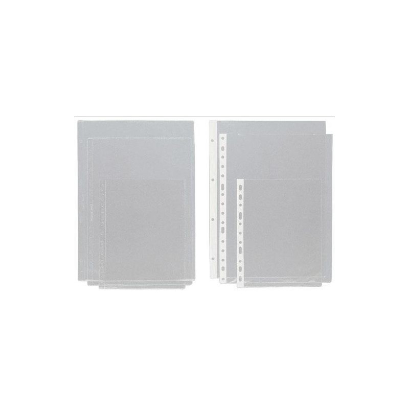 FUNDA PARA PLANOS A4 PVC 4 TALADROS