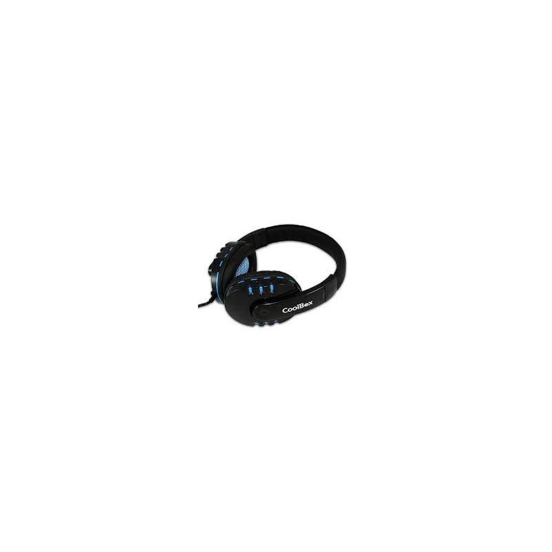 COOLBOX AURICULAR+MICRO G2 BLUELIGHT JACK 3.5