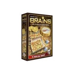 JUEGO DE MESA BRAINS MAPA DEL TESORO