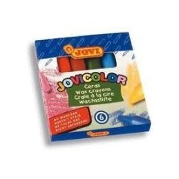LAPICES CERA JOVICOLOR CAJA DE 6 COLORES