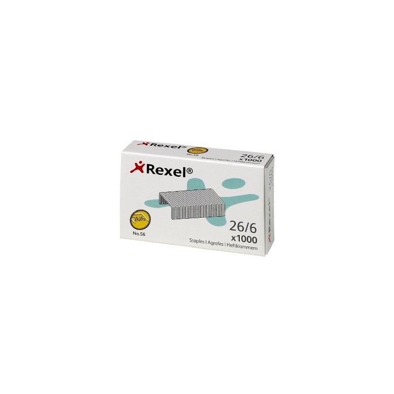 GRAPAS 26/6 REXEL C/1000 UDS