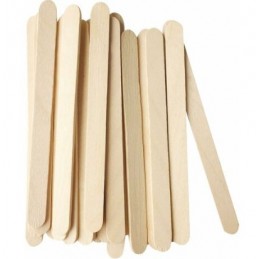 PALILLOS MADERA NATURAL PLANOS 11x4x1cm