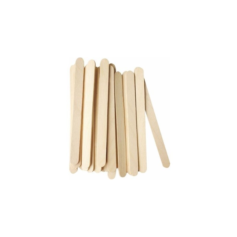 PALILLOS MADERA NATURAL PLANOS 11x4x1cm
