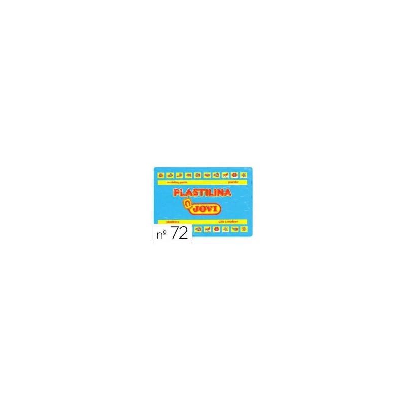 PLASTILINA JOVI GIGANTE TACO 350gr AZUL CLARO