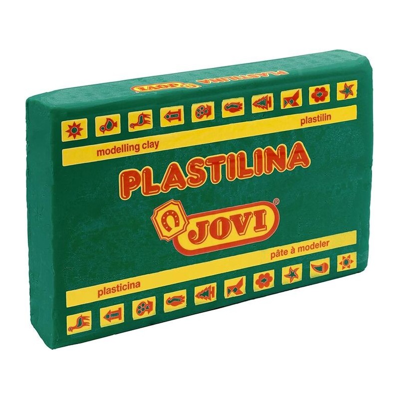 PLASTILINA JOVI GIGANTE TACO 350gr VERDE OSCURO