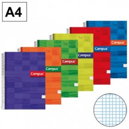 BLOC A4 80 HOJAS TAPA FORRADA 90GR MM