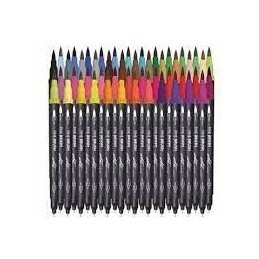 ROTULADORES ROY FINE BRUSH 2 PUNTAS C24