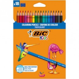 LAPICES DE COLORES 18 UDS BIC KIDS