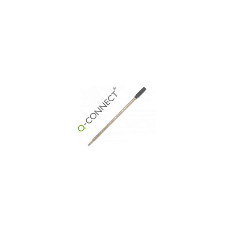 RECAMBIO BOLIGRAFO Q-CONNECT TIPO CROSS NEGRO
