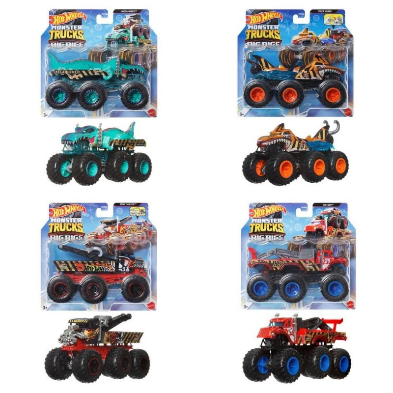 HOT WHEELS MONSTER TRUCKS BIG RIGS COCHE SURTIDO