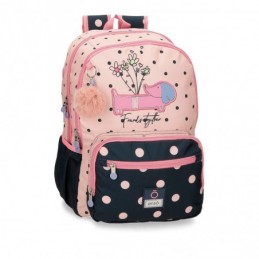 MOCHILA ADAP. 44CM 2C FRIENDS TOGETHER
