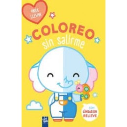 COLOREO SIN SALIRME ELEFANTE