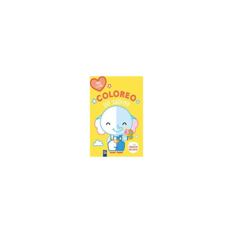 COLOREO SIN SALIRME ELEFANTE