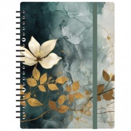 CUADERNO HYBRID A5 100H T POLIP DECOR AUTUMM ROMA