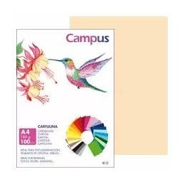 CARTULINA A4 P100 CREMA 180GR/M2