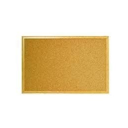 TABLERO CORCHO MAKRO MADERA 60x40