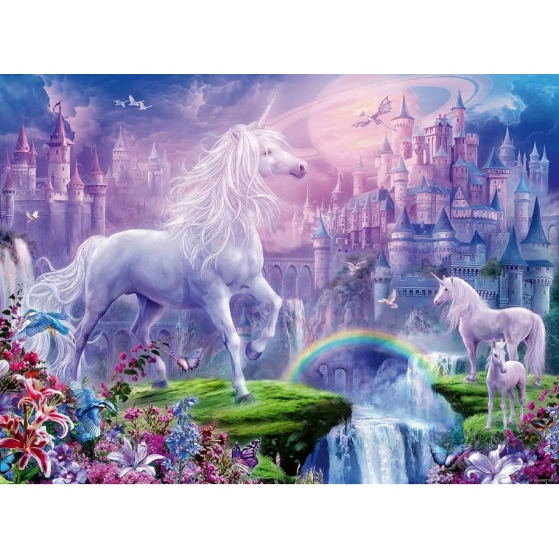 PUZZLE CASTILLO UNICORNIO 99PZ