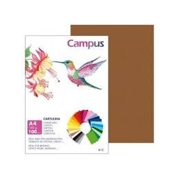 CARTULINA MK A4 180G 100U MARRON