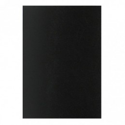 CUBIERTA PLUS PP A4 0.5MM NEGRO 100 UDS