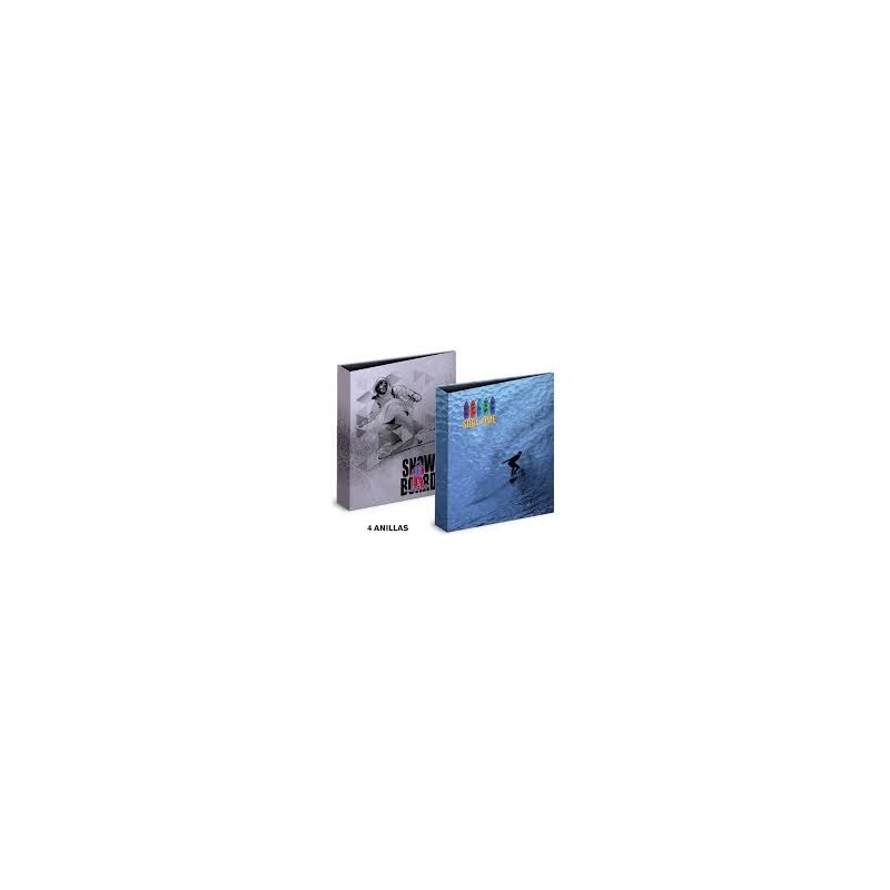 CARPETA 4 ANILLAS SENFORT SURF RIDERS