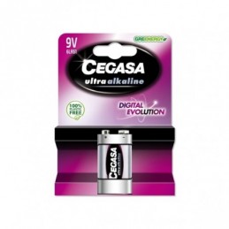 CEGASA ULTRA ALCALINA PACK DE 1 PILA 6LR61 9V