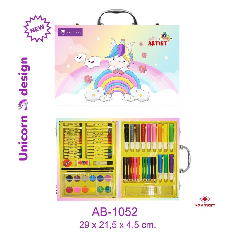 SET ART STUDIO 68 PIEZASUNICORNIOS