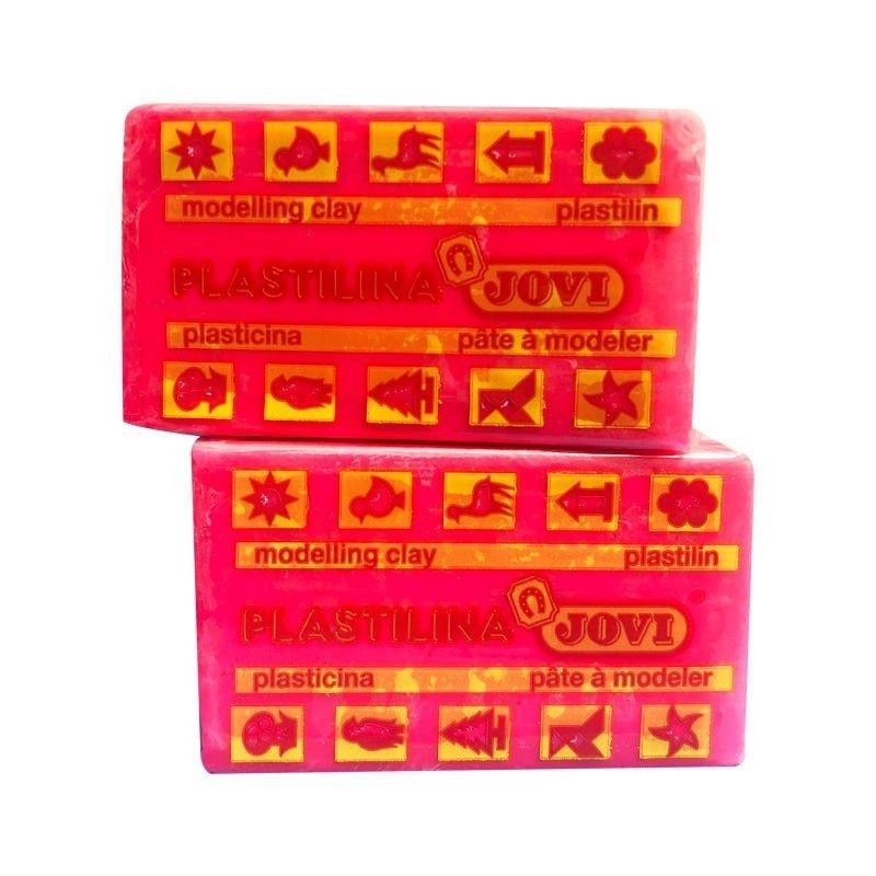 PLASTILINA JOVI 70F PEQUEÑO FLUORESCENTE FUCSIA