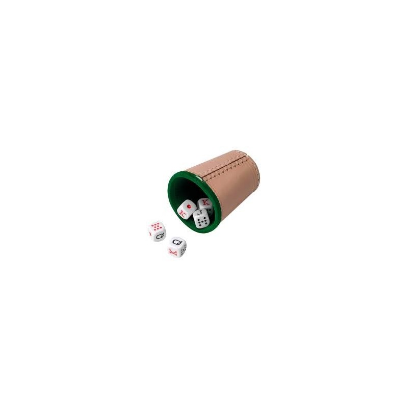 CUBILETE DADOS POKER
