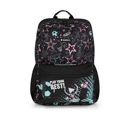 MOCHILA GABOL GAME GRANDE ADAPTABLE A CARRO NEGRA