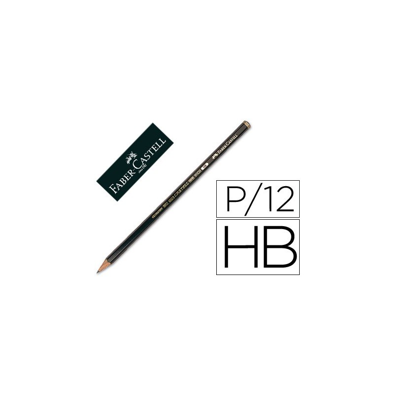 LAPIZ FABER 9000/HB