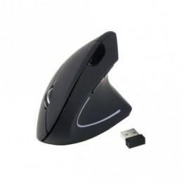 RATON WIRELESS ERGONÓMICO 2 BOTONES 1600 DPI
