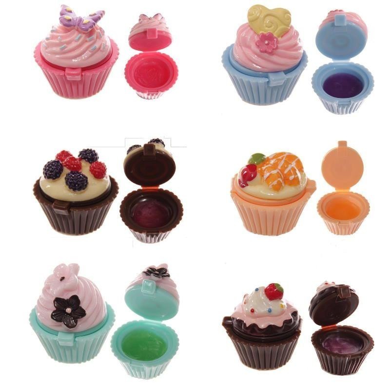 BALSAMO LABIAL CON FORMA CUPCAKE