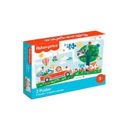 2 PUZZLES 24 PCS FISHER-PRICE