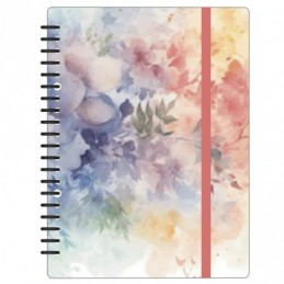 CUADERNO HYBRID A5 100H T POLIP DECOR ROMANTIC