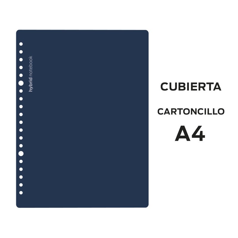 J CUBIERTAS HYBRID A4 CARTON 400GR AZUL