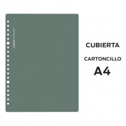 J CUBIERTAS HYBRID A4 CARTON 400GR VERDE