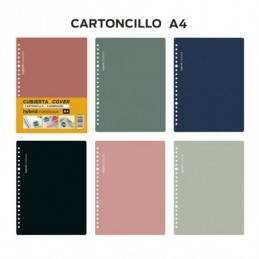J CUBIERTAS HYBRID A4 CARTON 400GR GRIS