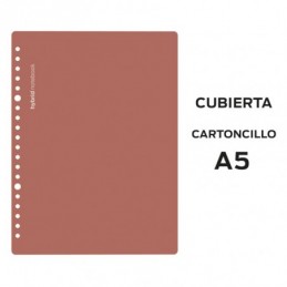 CUBIERTAS HYBRID A5 CARTON 400 GRS TERRACOTA