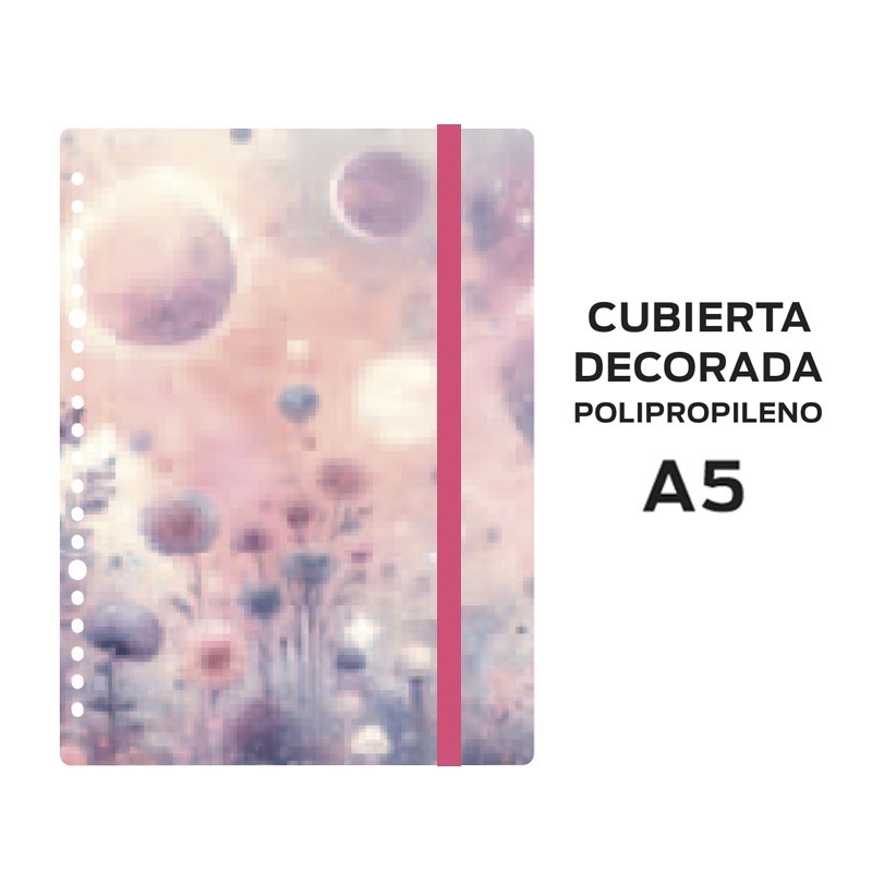 CUBIERTAS HYBRID A5 POLIPROPILENO DECOR GARDEN PL