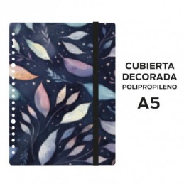 CUBIERTAS HYBRID A5 POLIPROPILENO BLUE AUT