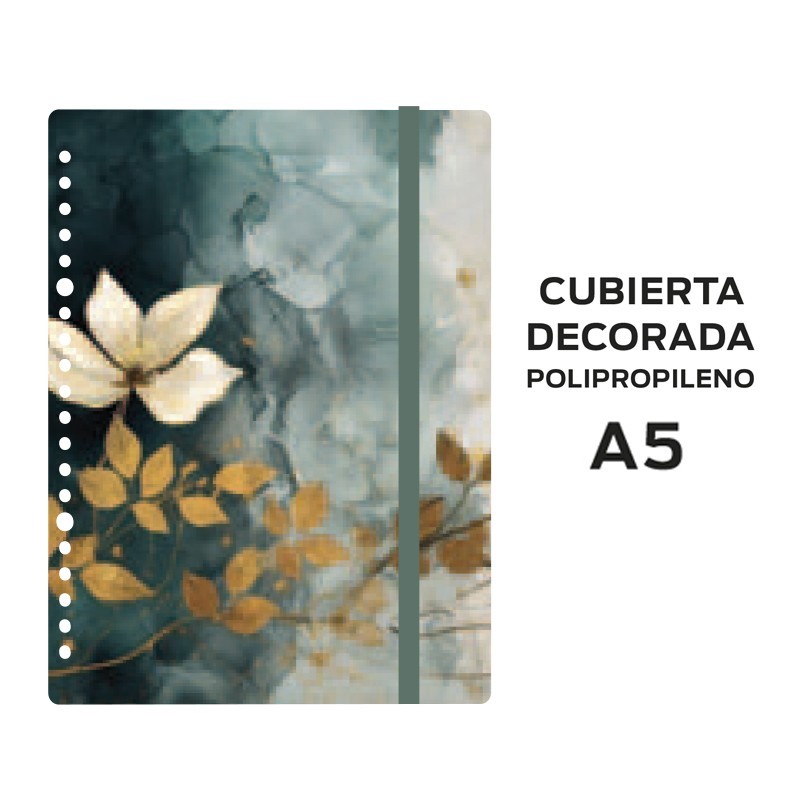 CUBIERTAS HYBRID A5 POLIPROPILENO DECOR AUTUMN RO